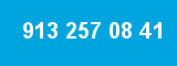 913 257 08 41 913 257 08 41